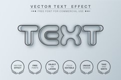 Black wire - editable text effect, font style Product Image 4