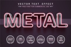 Neon line - editable text effect, font style Product Image 3