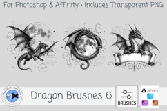 Photoshop Dragon Brushes 6 Product Image 3