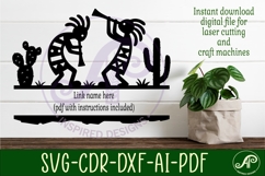 KoKopelli personalized name sign laser cut Product Image 3