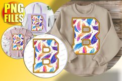 B Doodle Letter Valentine Romantic Heart Magic! Product Image 1