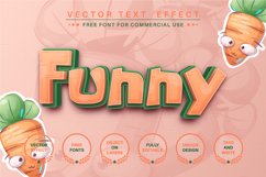 Sweet carrot - editable text effect, font style Product Image 4