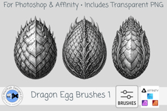 Photoshop Dragon Egg Brushes 1 Product Image 3