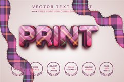 Tartan - Editable Text Effect, Font Style Product Image 4