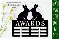 Rabbit show Awards holder laser cut Product Image 2