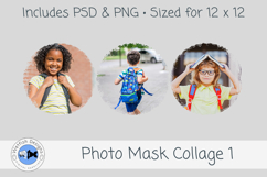 PSD Photo Mask Collage 1 Product Image 3