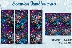 4 Christmas Seamless Tumbler Wrap 20 oz Product Image 5