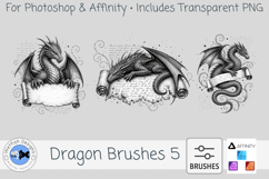 Photoshop Dragon Brushes 5 Product Image 3