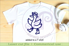 Goose outline shapes laser cut wall art Product Image 2