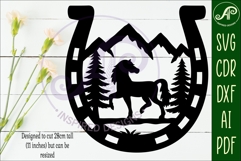 Horse Shoe animal wall sign Bundle Product Image 9