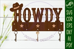 HOWDY Key holder designs for wood and metal Product Image 2