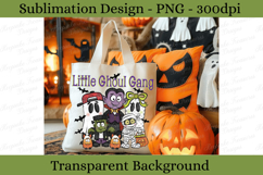 Halloween Little Ghoul Gang Hand Drawn Png Design Product Image 3