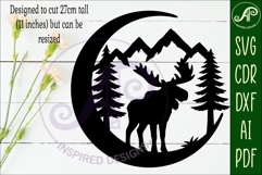 Crescent Moon animal wall sign Bundle Product Image 8