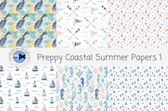 Preppy Coastal Summer Papers 1 Product Image 3