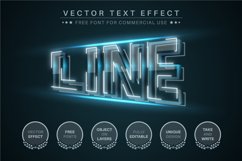 Blue Flash - Editable Text Effect, Font Style Product Image 4