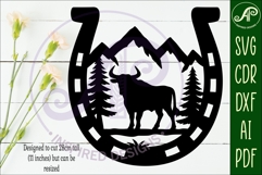 Horse Shoe animal wall sign Bundle Product Image 3