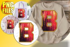 B Doodle Letter Valentine Whimsical Heart Magic! Product Image 1
