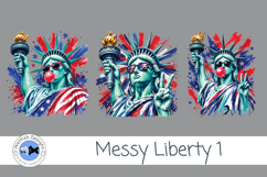 Messy Liberty PNG Clipart 1 Product Image 3