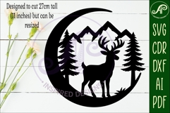 Crescent Moon animal wall sign Bundle Product Image 7
