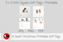 A Quiet Christmas Printabe Gift Tags 2 Product Image 4