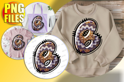 B Doodle Letter Valentine Sweet Joyful Design! Product Image 1