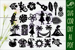 Tropical Silhouette Shapes x 25 Bundle Product Image 2