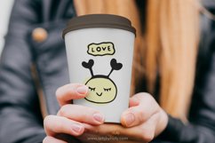 Cute lovely emoji set SVG illustration. Product Image 4