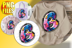 5 Doodle Letter Valentine Cheerful Festive Style! Product Image 1