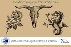 Dark Academia Stamps and Brushes 1 Product Image 3