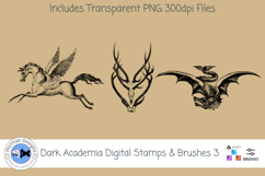 Dark Academia Stamps and Brushes 3 Product Image 3