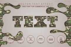Army - Editable Text Effect, Font Style Product Image 2