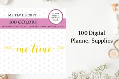 Me Time Sticker, Leisure Time Planner Product Image 2
