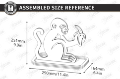 Banana Holder Stand Laser Cut|Fruit Stand|Home Decor|Kitchen Product Image 2