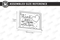 Valentine’s Teacher Gift Laser Cut|Teacher’s Day|School SVG Product Image 2
