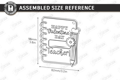 Valentine’s Teacher Gift Laser Cut Bundle|Teacher’s Day SVG Product Image 12