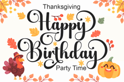 Thanksgiving- Family Font In 57 Styles Product Image 2