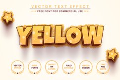 Childish Stroke Editable Text Effect, Font Style Product Image 2