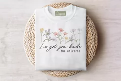 Floral Motivational Self-Care Quotes T-Shirt Design 08 Product Image 2