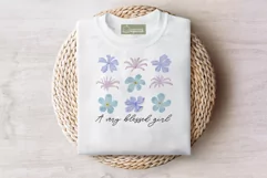 Floral Motivational Self-Care Quotes T-Shirt Design 18 Product Image 2