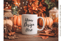 Halloween Coffee Mug Mockups Template Blank Ceramic Cup_13 Product Image 1