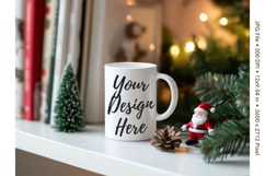 Christmas Winter Coffee Mug Mockups Template Blank Ceramic51 Product Image 1