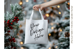 Canvas Tote Bag Mockup Shopping Bag White Natural Blank_62 Product Image 1