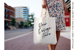 Canvas Tote Bag Mockup Shopping Bag White Natural Blank_89 Product Image 1