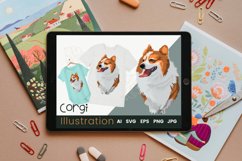 Dog Vector Illustration | Corgi Product Image 6