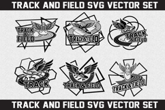 Track and Field SVG logo Design Product Image 1