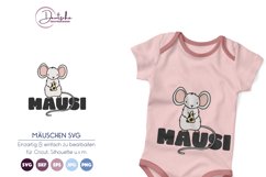 Mausi SVG | Mäuschen SVG Product Image 1