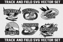Track and Field SVG logo Design Product Image 2