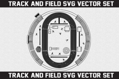 Track and Field shoe SVG logo Design Product Image 2