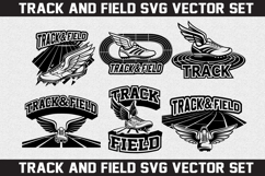 Track and Field SVG logo Design Product Image 3