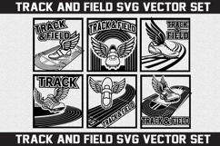 Track and Field SVG logo Design Product Image 2